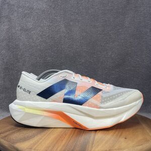 New Balance FuelCell SuperComp Elite v4 Men’s 11.5 2E WIDE White Orange MRCELCW4